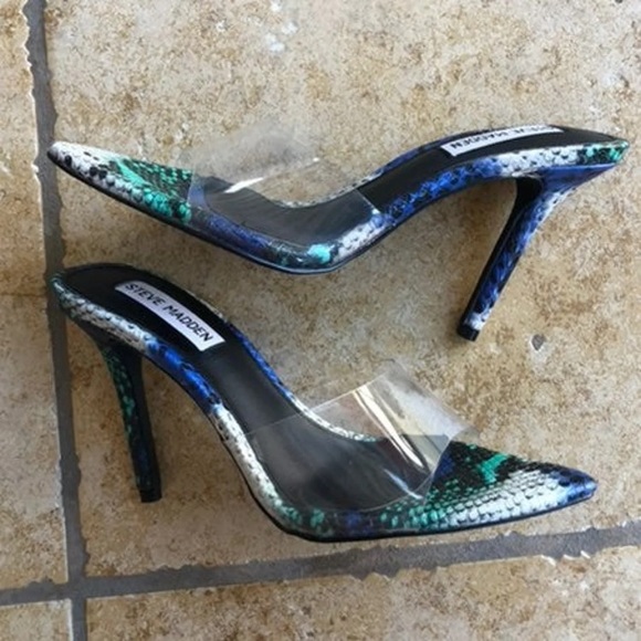 NEW Steve Madden Feisty Heels Mule - Picture 7 of 9